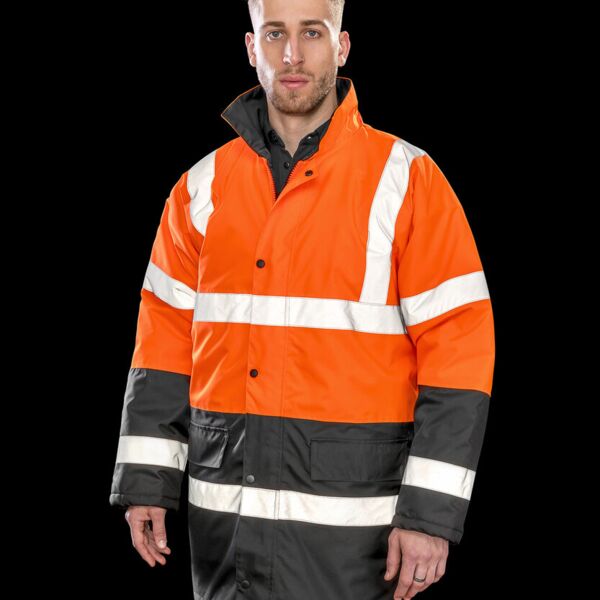 Motorway two-tone safety coat Miniaturansicht