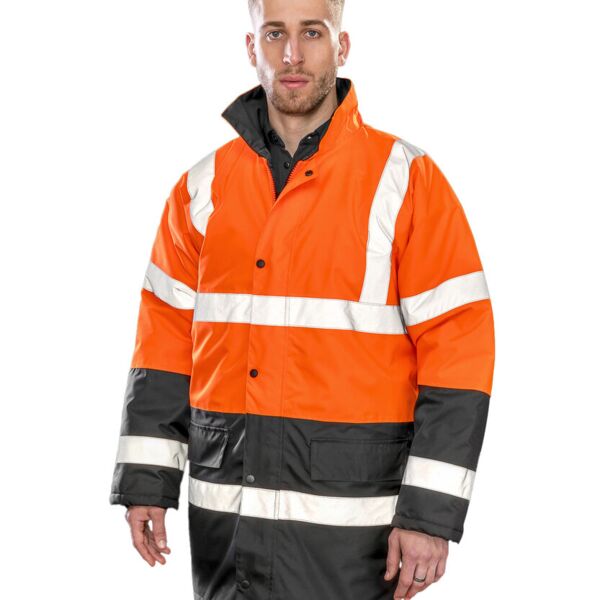 Motorway two-tone safety coat Miniaturansicht