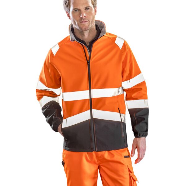 Printable safety softshell jacket Miniaturansicht