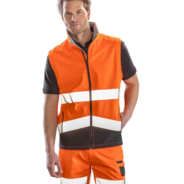 Printable safety softshell gilet Miniaturansicht