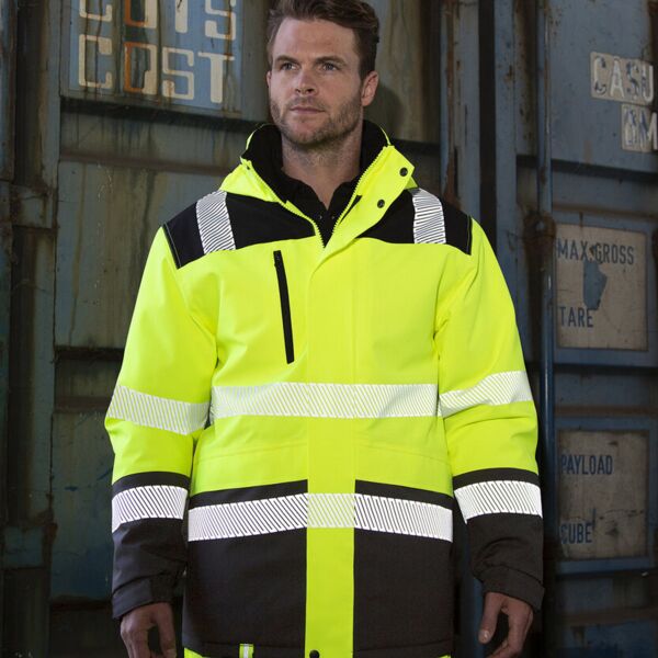 Printable softshell safety coat Miniaturansicht