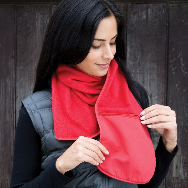 Polartherm™ fleece scarf with zip pocket Miniaturansicht