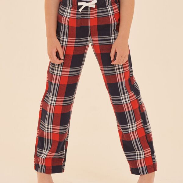 Kids tartan lounge pants Miniaturansicht