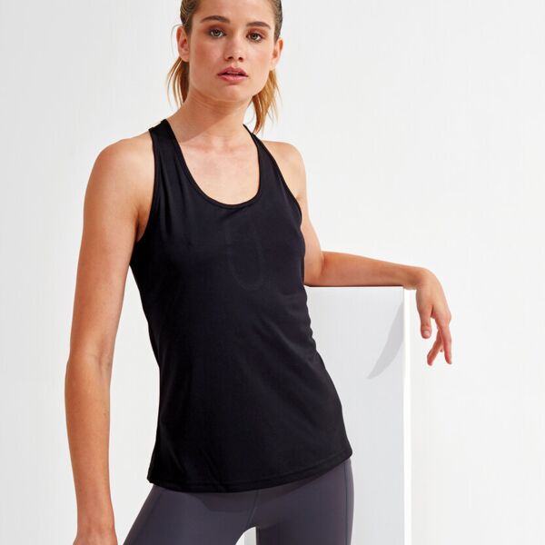 Women's TriDri® yoga knot vest Miniaturansicht