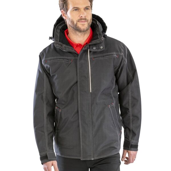 Denim texture rugged jacket Miniaturansicht