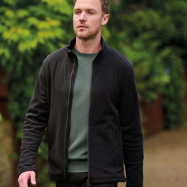 Honestly made recycled full zip microfleece Miniaturansicht