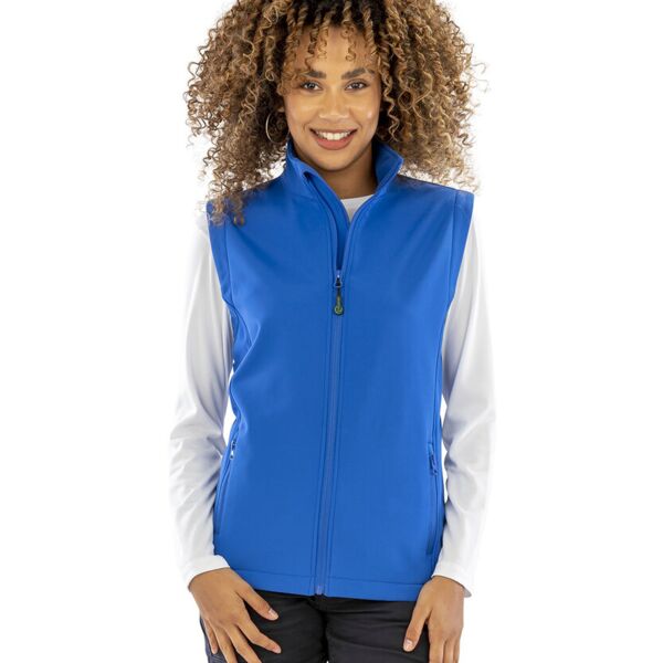 Women's recycled 2-layer printable softshell bodywarmer Miniaturansicht