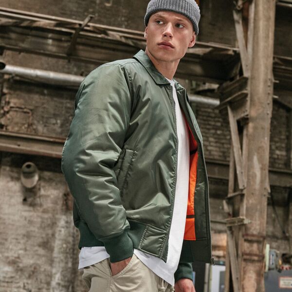 Collar bomber jacket Miniaturansicht