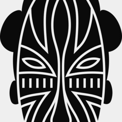 African Tribal Mask Miniaturansicht