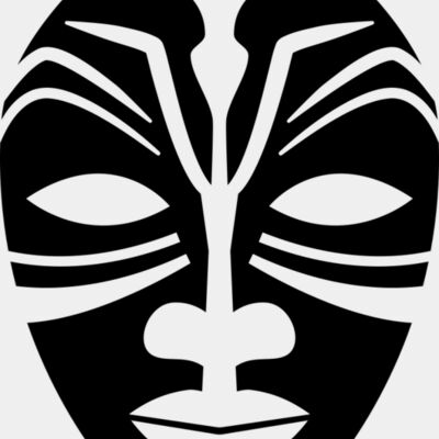 Maori Tribal Mask Miniaturansicht