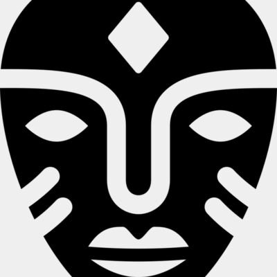 African Tribal Mask Miniaturansicht