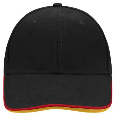 Cap 6-Panel MB6197 - Deutschlandfarbe Miniaturansicht