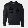 DryBlend® adult crew neck sweatshirt Miniaturansicht