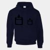 DryBlend® adult hooded sweatshirt Miniaturansicht