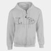 Heavy Blend™  full-zip hooded sweatshirt Miniaturansicht